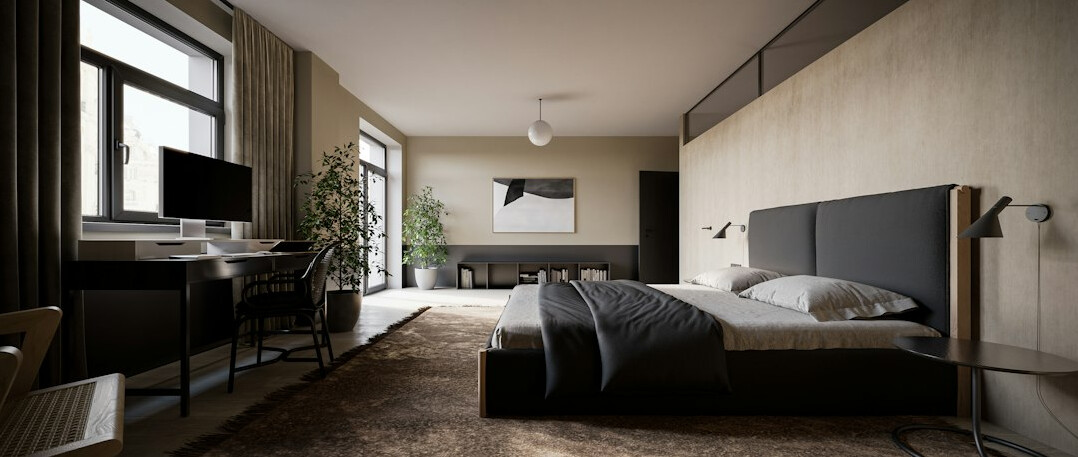 luxury bedroom interior